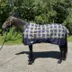 Blauw/wit/ruit